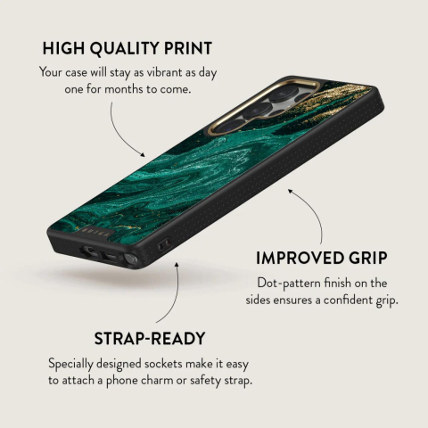 Burga Husa Elite Gold Emerald Pool Samsung Galaxy S25 Ultra [3]