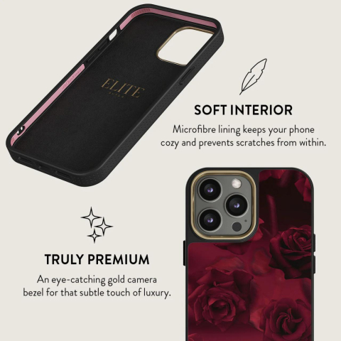 Burga Husa Elite Gold Femme Fatale iPhone 14 Pro Max [4]