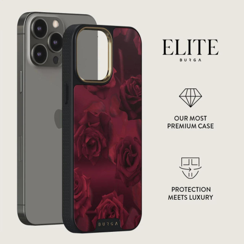 Laptop, Tablete & Telefoane - Burga Husa Elite Gold Femme Fatale iPhone 14 Pro Max