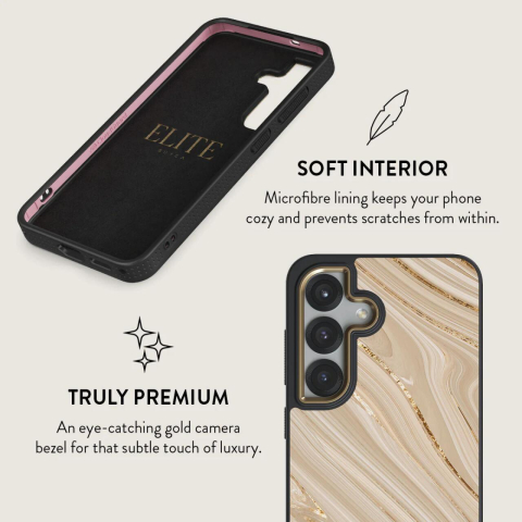 Burga Husa Elite Gold Full Glam Samsung Galaxy S25 Plus [4]