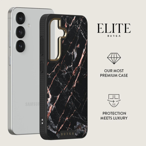 Burga Husa Elite Gold Rose Gold Marble Samsung Galaxy S25 Plus [4]