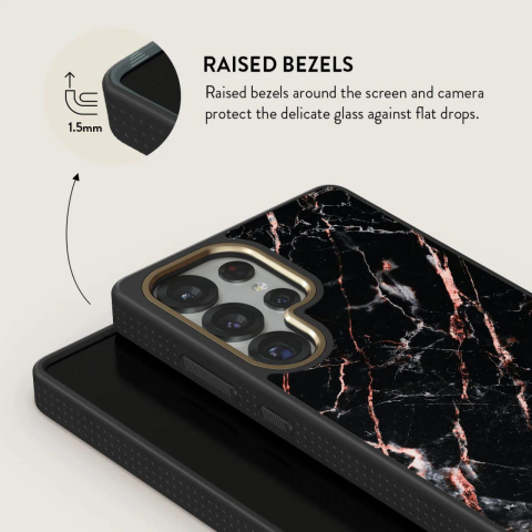Burga Husa Elite Gold Rose Gold Marble Samsung Galaxy S25 Ultra [2]