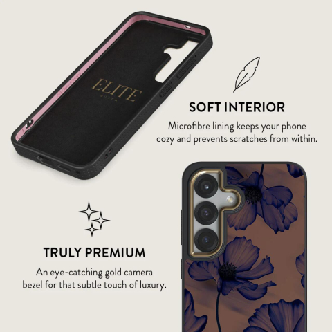 Burga Husa Elite Gold Velvet Night Samsung Galaxy S25 [4]