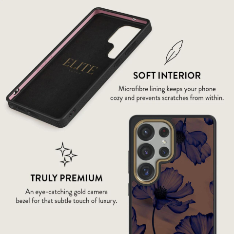 Burga Husa Elite Gold Velvet Night Samsung Galaxy S25 Ultra [4]