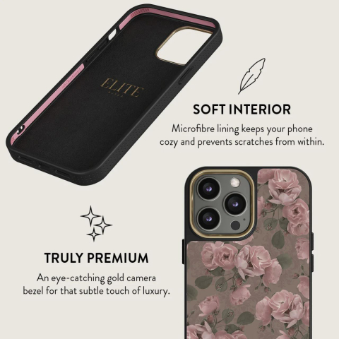 Burga Husa Elite Gold Vintage Glamour iPhone 15 Pro Max [8]