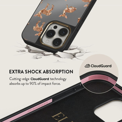 Burga Husa Elite Mirror Magsafe Gold Bambi iPhone 15 Pro [2]