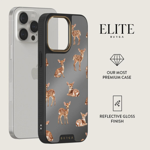 Burga Husa Elite Mirror Magsafe Gold Bambi iPhone 15 Pro Max [1]