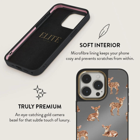 Burga Husa Elite Mirror Magsafe Gold Bambi iPhone 15 Pro Max [6]