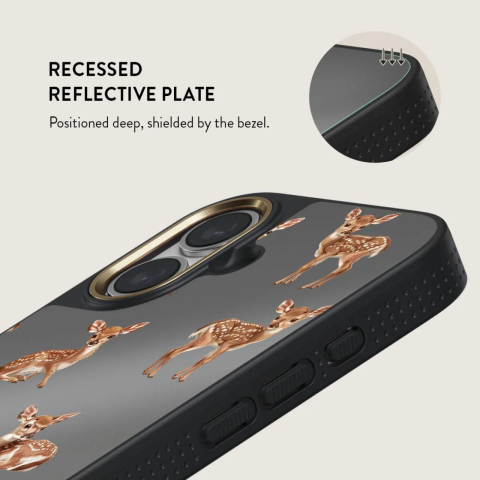 Burga Husa Elite Mirror Magsafe Gold Bambi iPhone 16 [2]