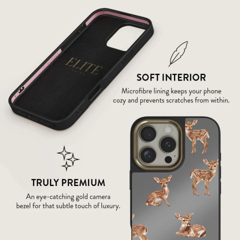 Burga Husa Elite Mirror Magsafe Gold Bambi iPhone 16 Pro [5]