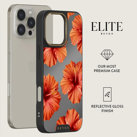Laptop, Tablete & Telefoane - Burga Husa Elite Mirror Magsafe Gold Bonita iPhone 16 Pro