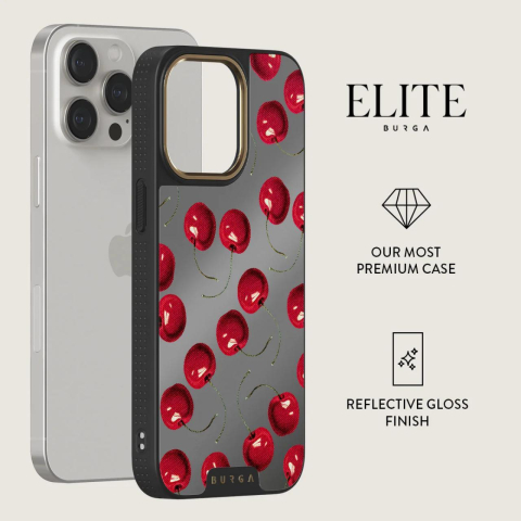 Laptop, Tablete & Telefoane - Burga Husa Elite Mirror Magsafe Gold Cherrybomb iPhone 15 Pro Max