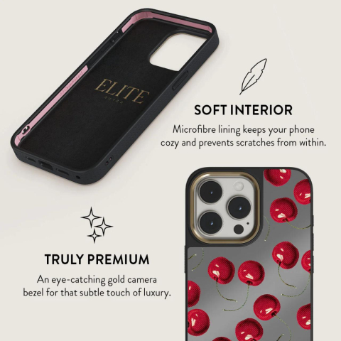 Burga Husa Elite Mirror Magsafe Gold Cherrybomb iPhone 15 Pro Max [5]