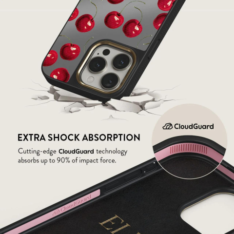 Burga Husa Elite Mirror Magsafe Gold Cherrybomb iPhone 15 Pro Max [1]