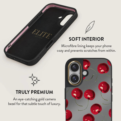 Burga Husa Elite Mirror Magsafe Gold Cherrybomb iPhone 16 [2]