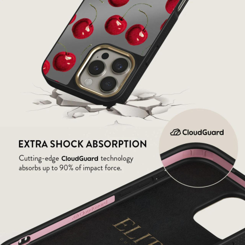 Burga Husa Elite Mirror Magsafe Gold Cherrybomb iPhone 16 Pro [1]
