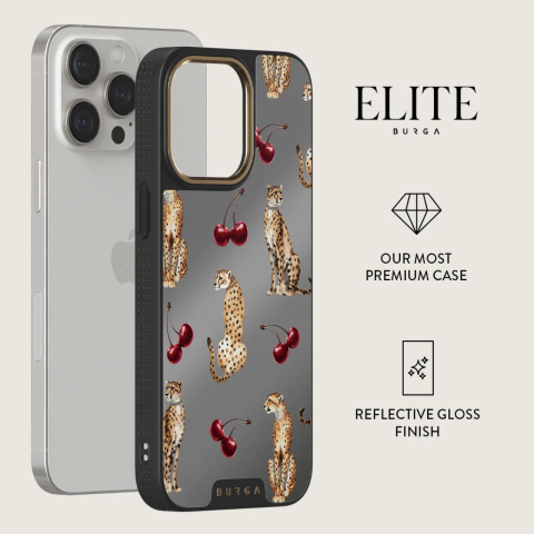 Burga Husa Elite Mirror Magsafe Gold Cougar iPhone 15 Pro [1]