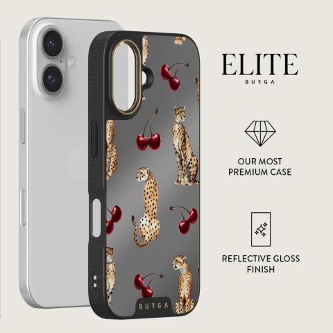 Laptop, Tablete & Telefoane - Burga Husa Elite Mirror Magsafe Gold Cougar iPhone 16