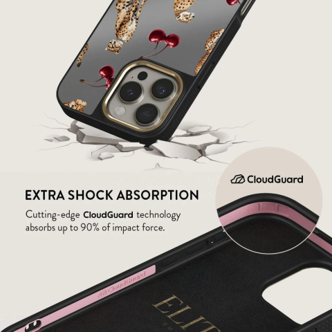 Burga Husa Elite Mirror Magsafe Gold Cougar iPhone 16 Pro Max [1]