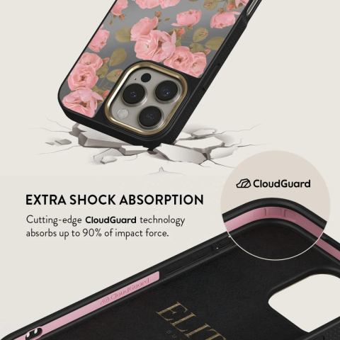 Burga Husa Elite Mirror Magsafe Gold Desert Rose iPhone 16 Pro Max [1]