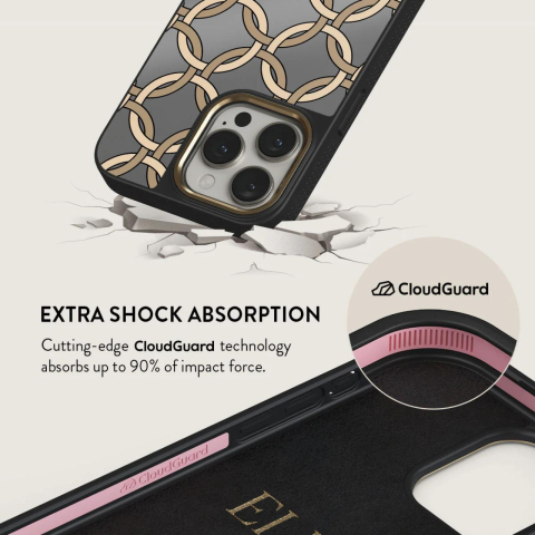 Burga Husa Elite Mirror Magsafe Gold Heritage iPhone 15 Pro [1]
