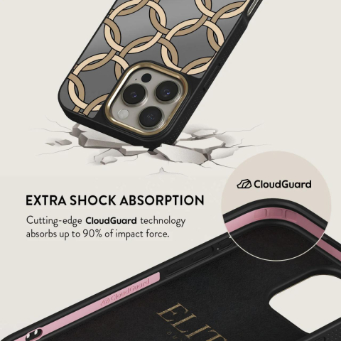 Burga Husa Elite Mirror Magsafe Gold Heritage iPhone 16 Pro Max [1]