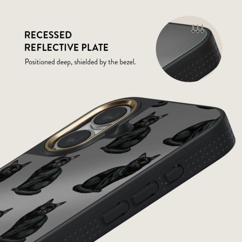 Burga Husa Elite Mirror Magsafe Gold Salem iPhone 16 [2]