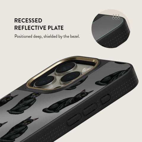 Burga Husa Elite Mirror Magsafe Gold Salem iPhone 16 Pro Max [2]