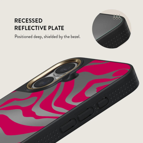 Burga Husa Elite Mirror Magsafe Gold Siren iPhone 16 [2]