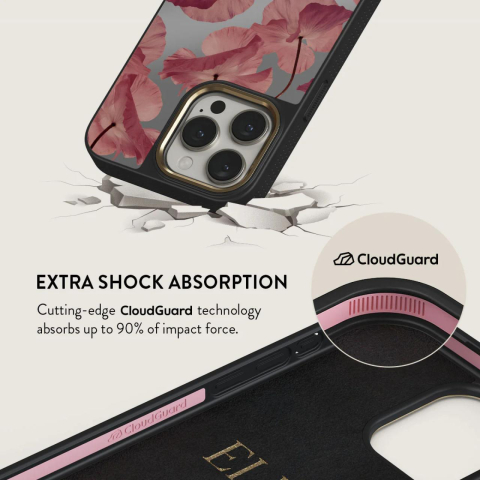 Burga Husa Elite Mirror Magsafe Gold Tender Kiss iPhone 15 Pro Max [1]
