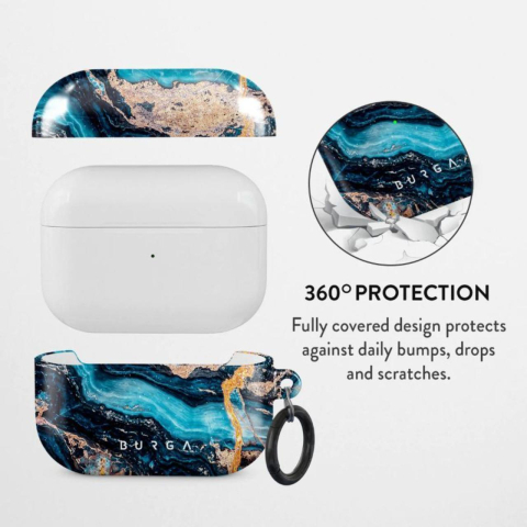 Laptop, Tablete & Telefoane - Burga Husa Hard Shell Mystic River Airpods Pro