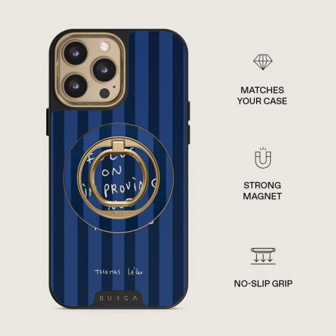 Laptop, Tablete & Telefoane - Burga Inel Magnetic pentru telefon Focus On Gold