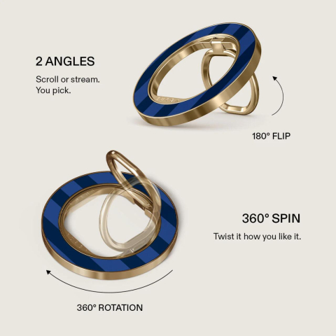 Burga Inel Magnetic pentru telefon Focus On Gold [1]