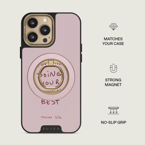 Laptop, Tablete & Telefoane - Burga Inel Magnetic pentru telefon Your best Gold