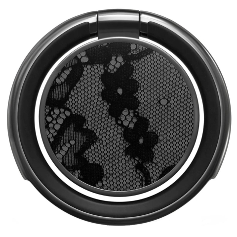 Burga Inel pentru telefon Gunmetal Magnetic [5]