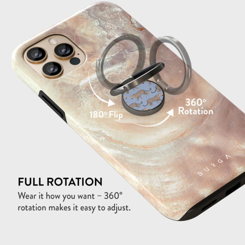 Burga Inel pentru telefon Gunmetal Tourist Trap [2]