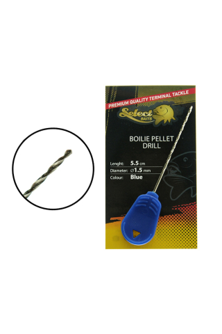 Pescuit si vanatoare - Burghiu Select Baits Boilie and Pellet  Drill 1.5mm Blue 1.5mm