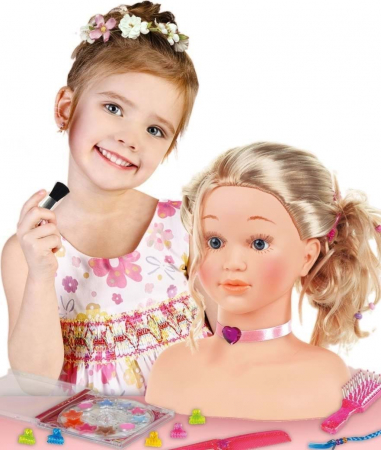 Bust Princess Coralie pentru machiat si coafat - mare, Jucarie [1]