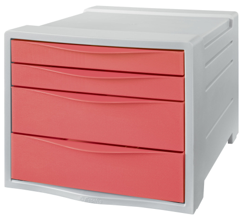 Birotică și Papetărie - Cabinet 4 sertare corai colour'breeze esselte