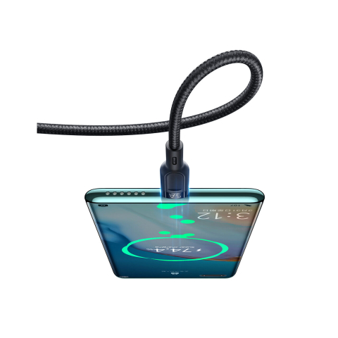 Cablu 3 in 1 Lightning & MicroUSB & Type-C Mcdodo Super Fast Charging Black (5A, 1.2m) [1]
