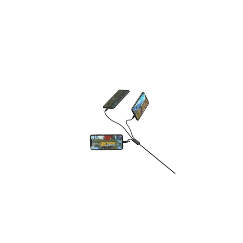 Cablu Devia Kintone Series 3 In 1 Tube USB la Lightning, MicroUSB si Type-c, 1.2m, Black [1]