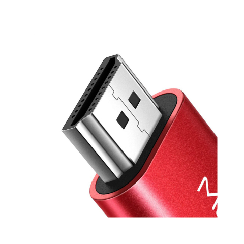 Laptop, Tablete & Telefoane - Cablu HDMI la Lightning si USB Mcdodo Plug&Play Red 2m