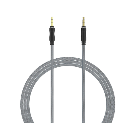 Cablu Jack 3.5mm Lemontti Audio Negru 1m [3]