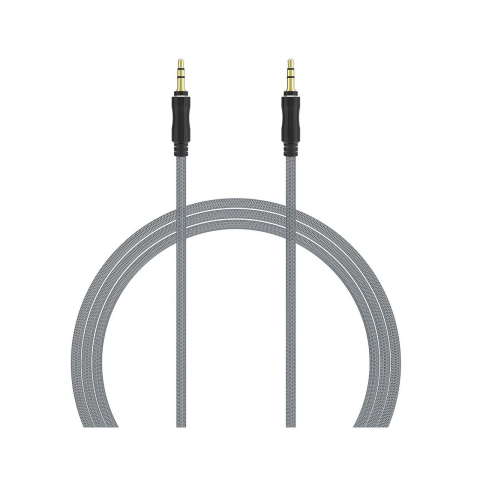 Cablu Jack 3.5mm Lemontti Audio Negru 1m [9]