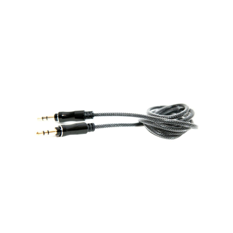 Cablu Jack 3.5mm Lemontti Audio Negru 1m [5]