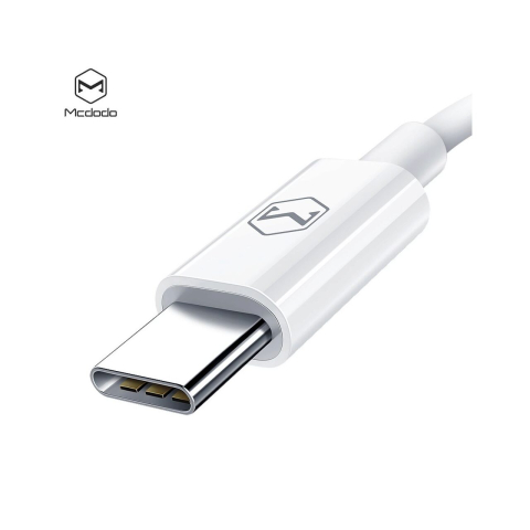 Cablu Lightning la Type-C Mcdodo Element Series 1m, White [1]