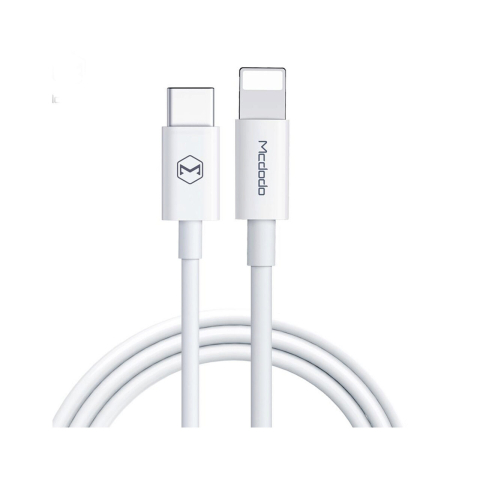 Cablu Lightning la Type-C Mcdodo Element Series 1m, White [3]