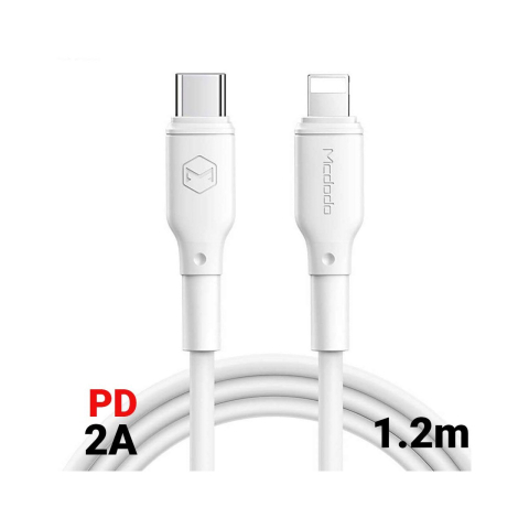 Cablu Lightning la Type-C Mcdodo White Series White [3]