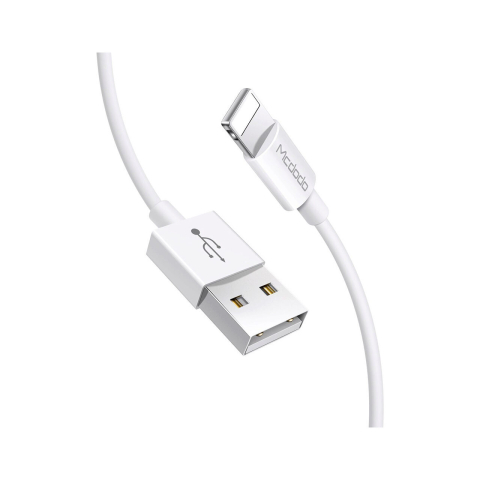 Laptop, Tablete & Telefoane - Cablu Lightning Mcdodo Element Series 1 m, White