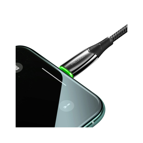 Cablu Lightning Mcdodo Shark Series 1.2m, Black [5]